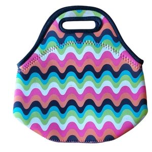 Gourmet lunch bag, lightweight space saver, stretchy lunch bag, neoprene‎ Multi